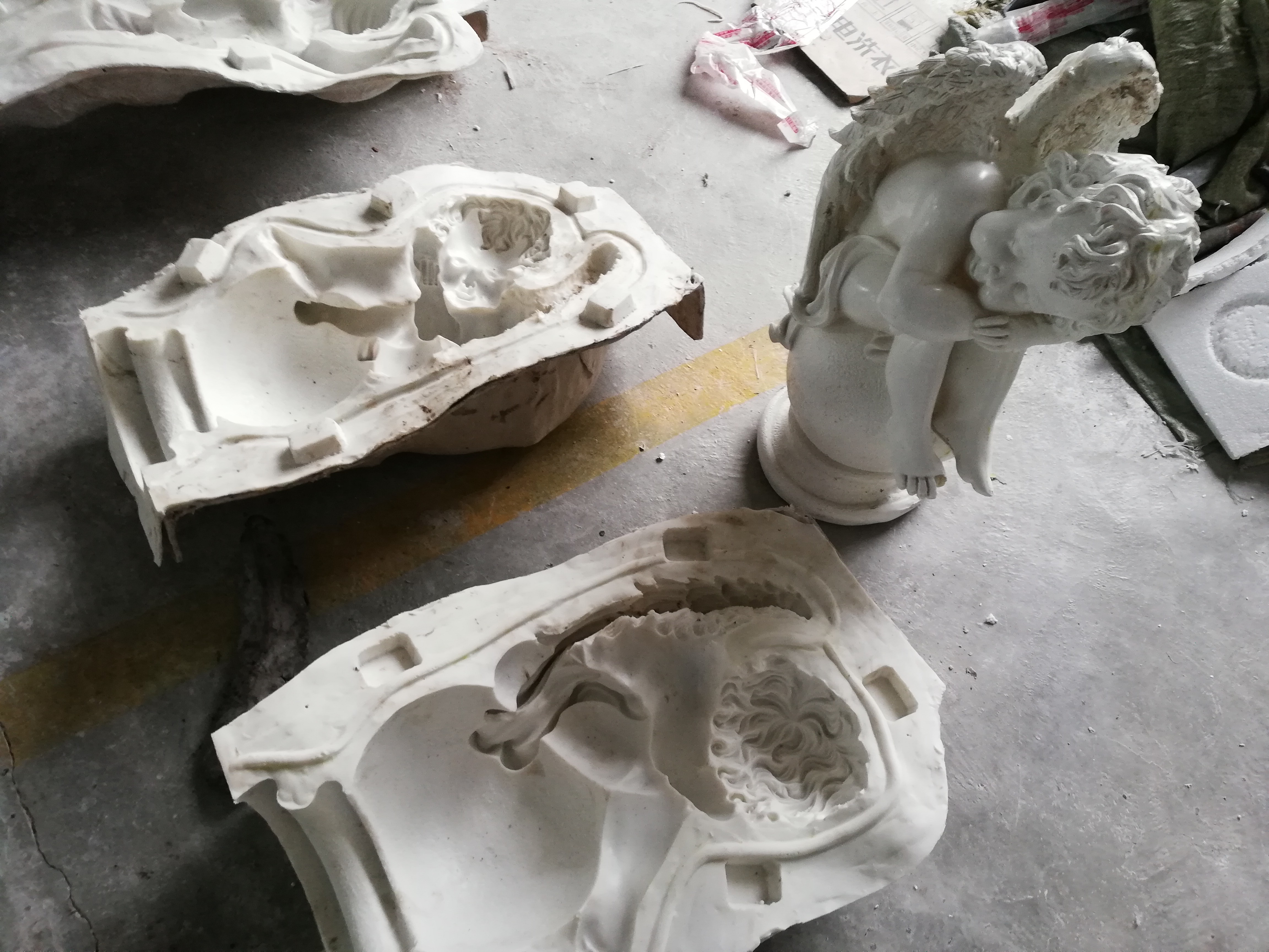 縮合型模具硅膠怎么開分片模 ？